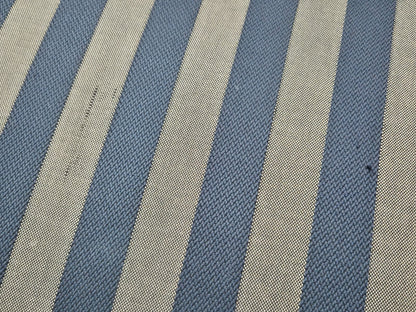 Vintage Danish 1950s Striped Sofa Mid Century Modern Shape Retro EB9559 M3SS - UKDK FURNITURE