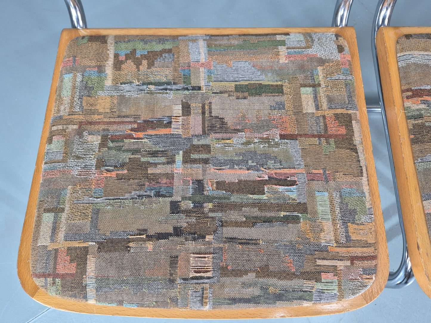 4 Cesca Dining Chairs Marcel Breuer Bauhaus Classic 1980s Retro EB11252 VDIN6