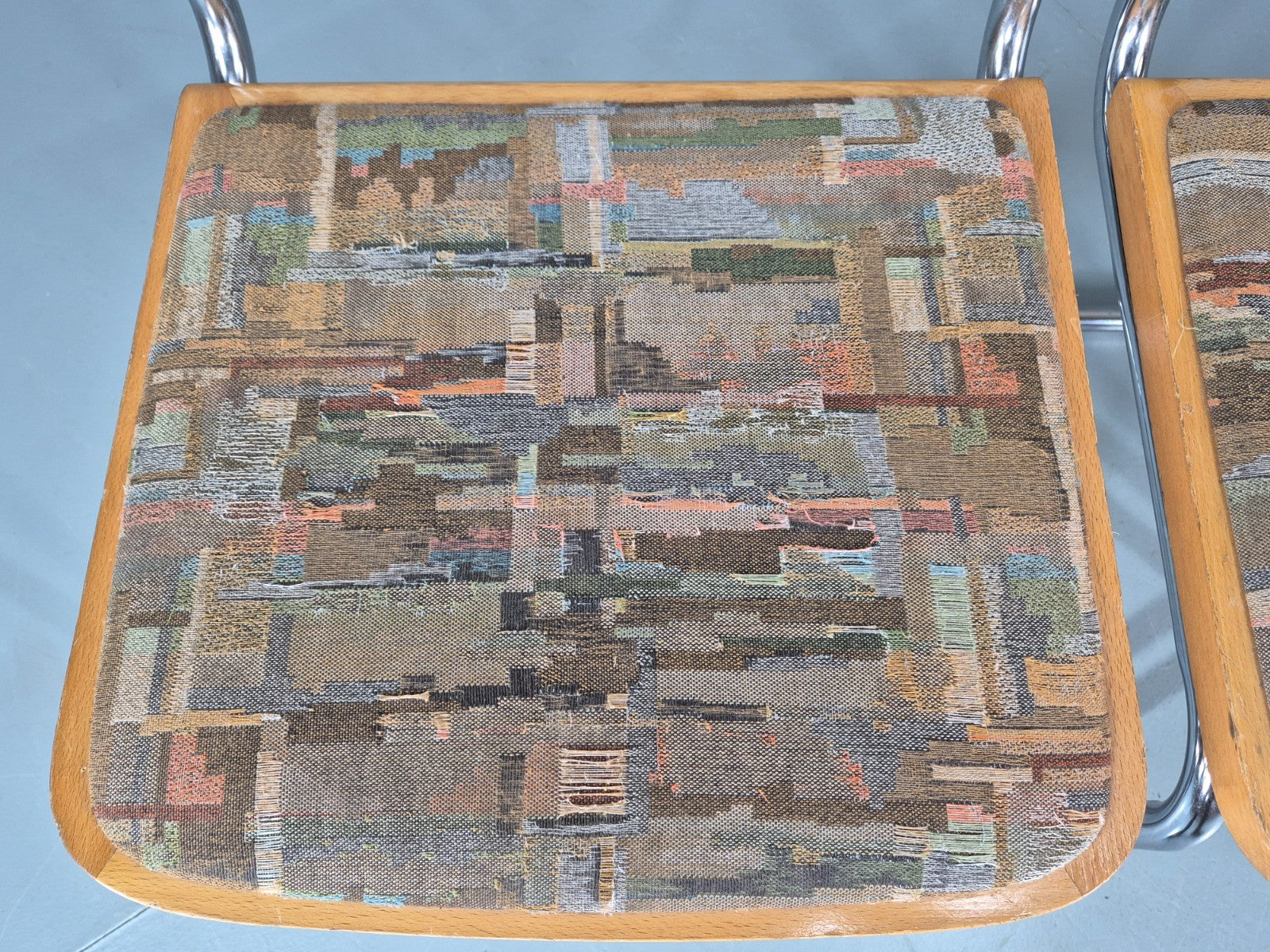 4 Cesca Dining Chairs Marcel Breuer Bauhaus Classic 1980s Retro EB11252 VDIN6