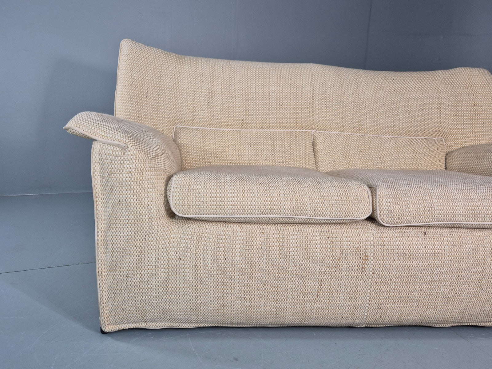 Afra and Tobia Scarpa for B and B Italia Two Seater  Lauriana 80s EB11007 M2SS2