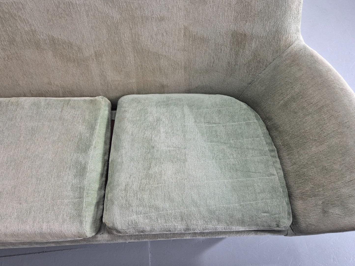 Three Seat Midcentury Sofa 1960s Sweden Teak Legs Retro EB11081 M3SS20