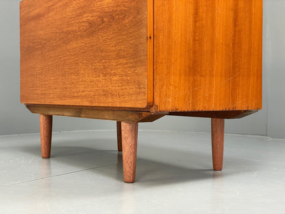 Vintage Teak Media Unit Drop Door Cabinet By Beaver & Tapley EB9743 MWOO - UKDK FURNITURE