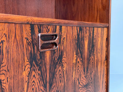 Vintage Danish Bookcase Drinks Cabinet Drop Door Torben B Nielsen EB8727 MWOO - UKDK FURNITURE