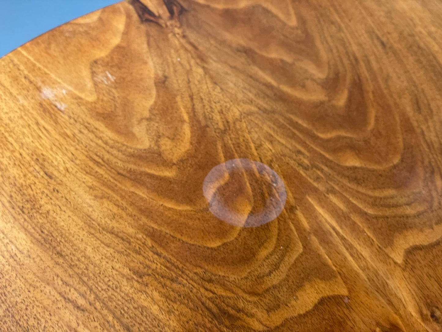 Vintage Walnut Coffee Table - Carved 1960s Magazine Rack Brass EB10874 MWOO9