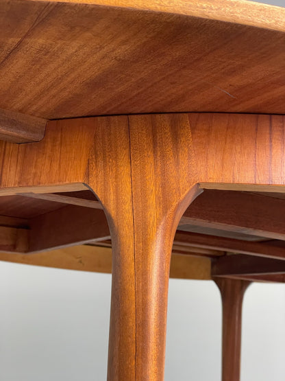 Vintage McIntosh Dining Table Circular Teak Extending 1960s Retro EB11685 MWOO9