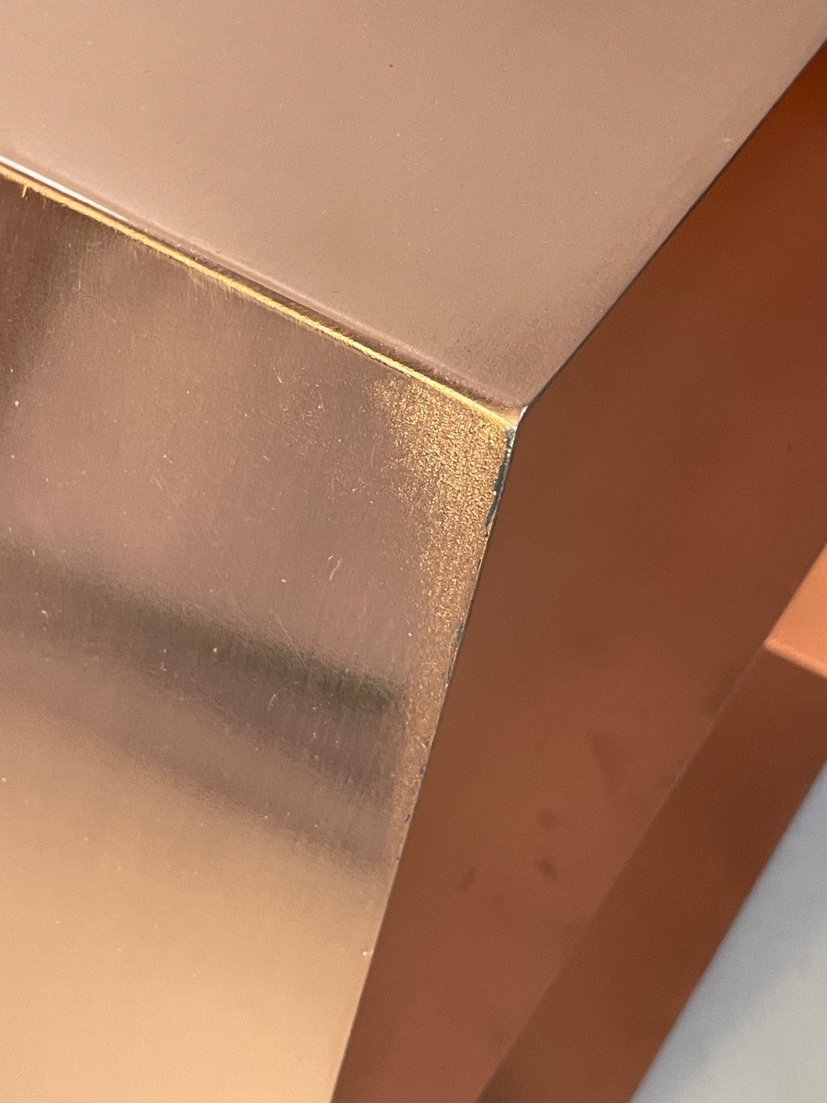 Hexagonal Wall Shelving Rose Gold Modern Metal EB10592 MWOO19