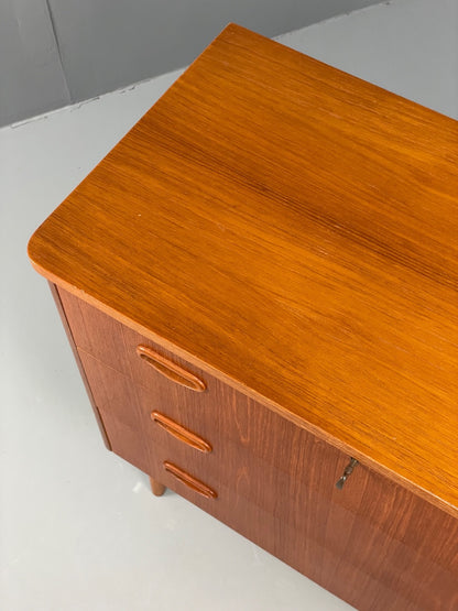 Vintage Chest Of Drawers 1960s Teak Danish Mid Century Retro EB11241 MWOO7