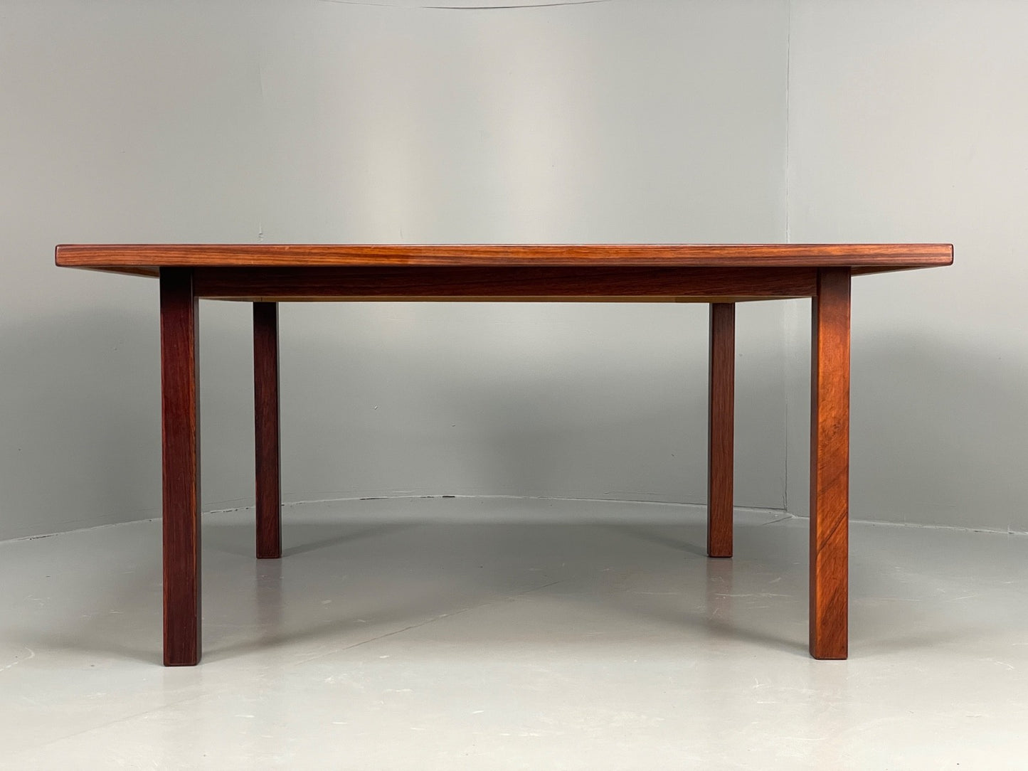 Vintage Square Coffee Table 1960s Swedish Mid Century Removable Leg EB11239 MWOO2