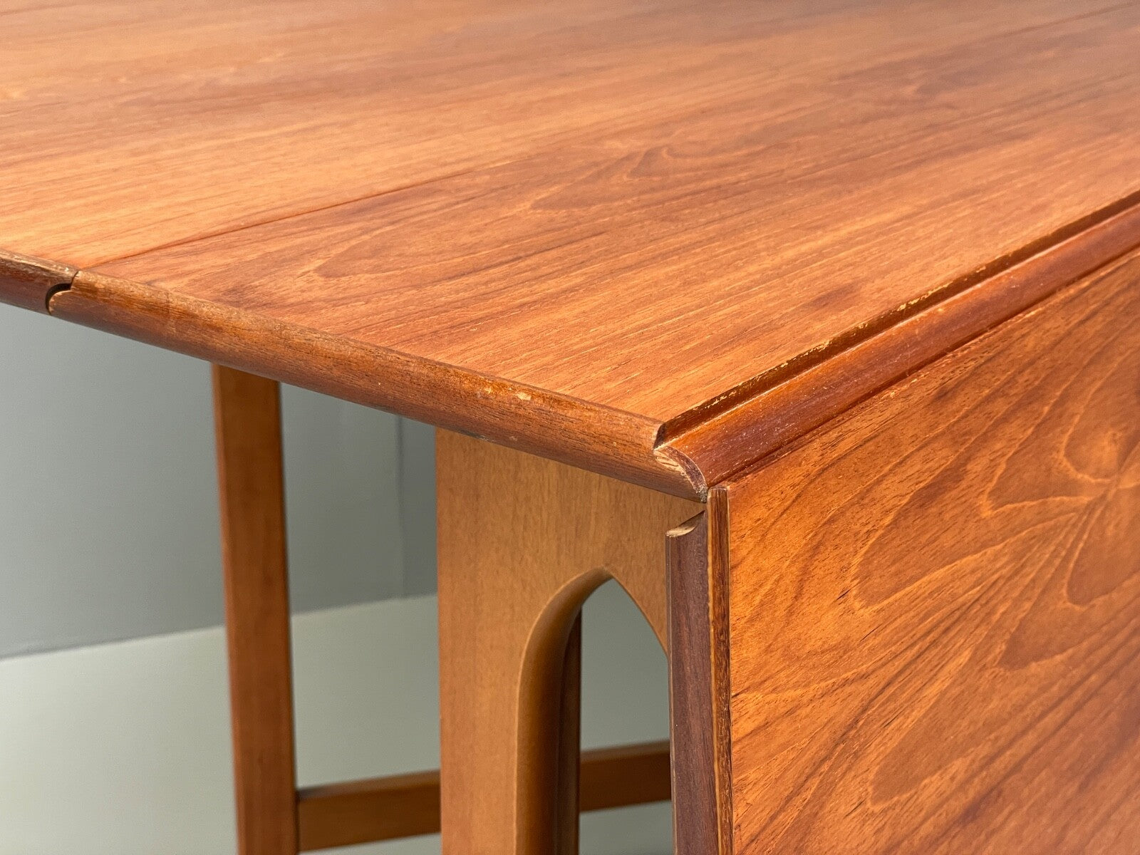 Vintage Teak Drop Leaf Dining Table By Jentique EB9766 MWOO - UKDK FURNITURE