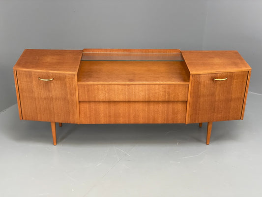 Vintage 1950s Oak Dresser Avalon Midcentury Drawers Cabinet EB11793 MWOO1