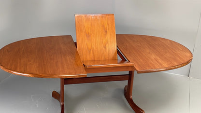 G Plan Dining Table Oval Teak Fresco 1960s Vintage Mid Century EB11860 MWOO16