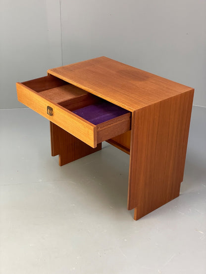 Vintage G Plan Teak Compact Desk Drawer Form 5 Range 1970s Retro EB10004 MWOO - UKDK FURNITURE