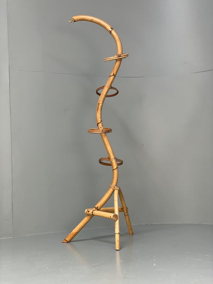 Vintage Bamboo Plant Stand Retro Design EB9764 MWOO - UKDK FURNITURE