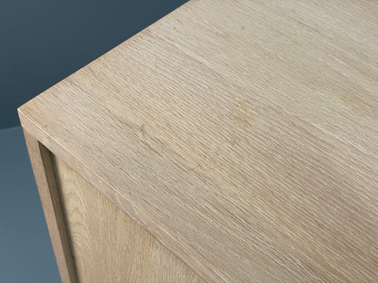 Modern Danish Oak Sideboard - Sliding Door Drawer Mid Century Style EB10836 MWOO16