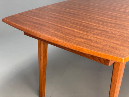 Vintage Gordon Russell Dining Table Extending Walnut & Teak 1960s EB9517 MWOO - UKDK FURNITURE