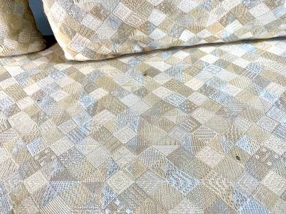 Danish 2 Seater Sofa Beech Frame Retro Vintage 1980s EB6361 M2SS15