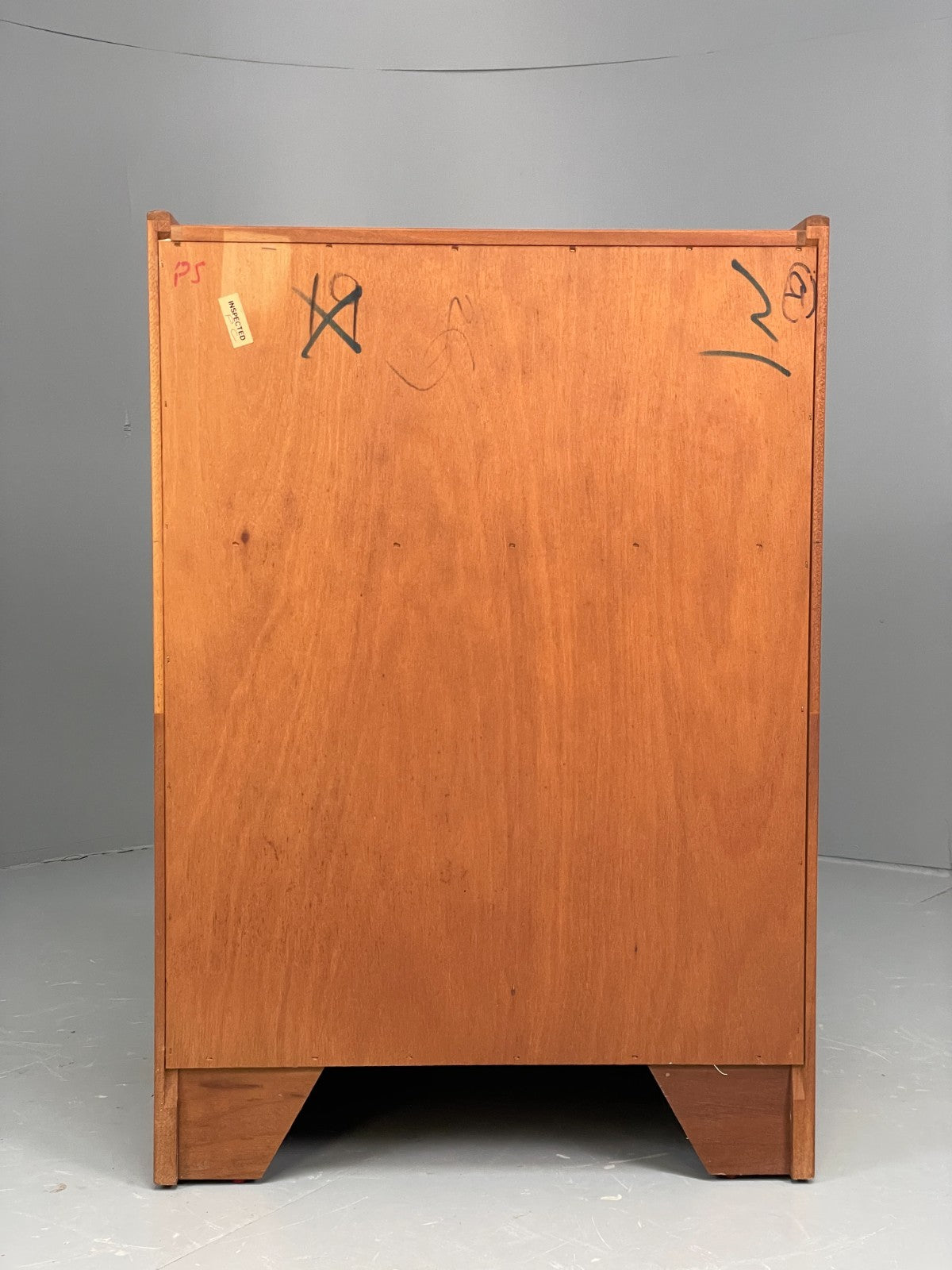 Vintage Nathan Bedside Cabinet Teak 1970s Retro Squares Design EB11557 MWOO12