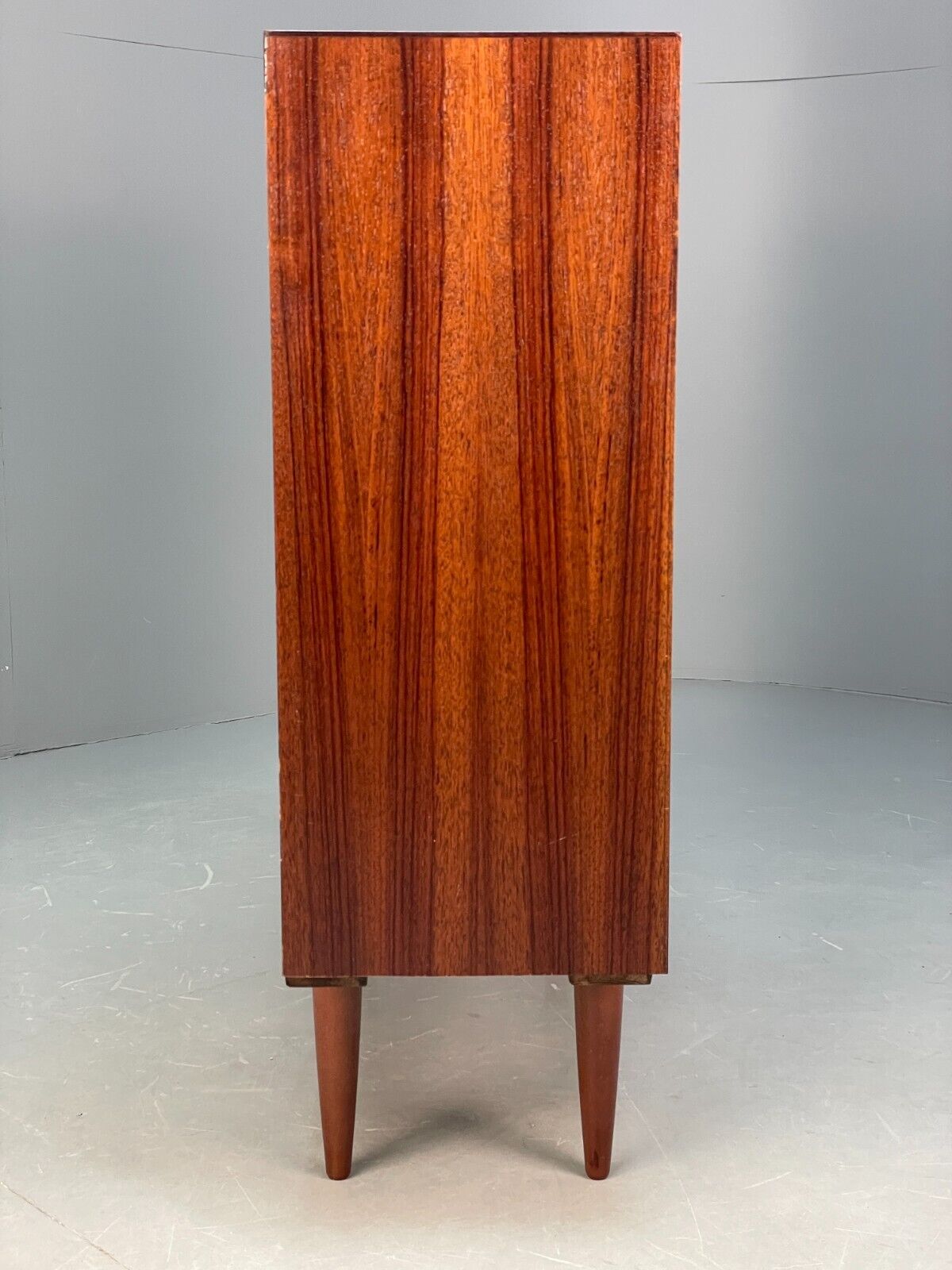 Midcentury Danish Bookcase Sliding Doors Torben B Nielsen Vintage EB8807 MWOO - UKDK FURNITURE