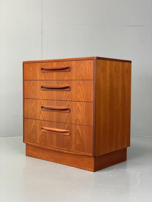 Vintage G Plan Chest Of Drawers Teak 1960s Fresco Range Mid Century EB11854 MWOO0