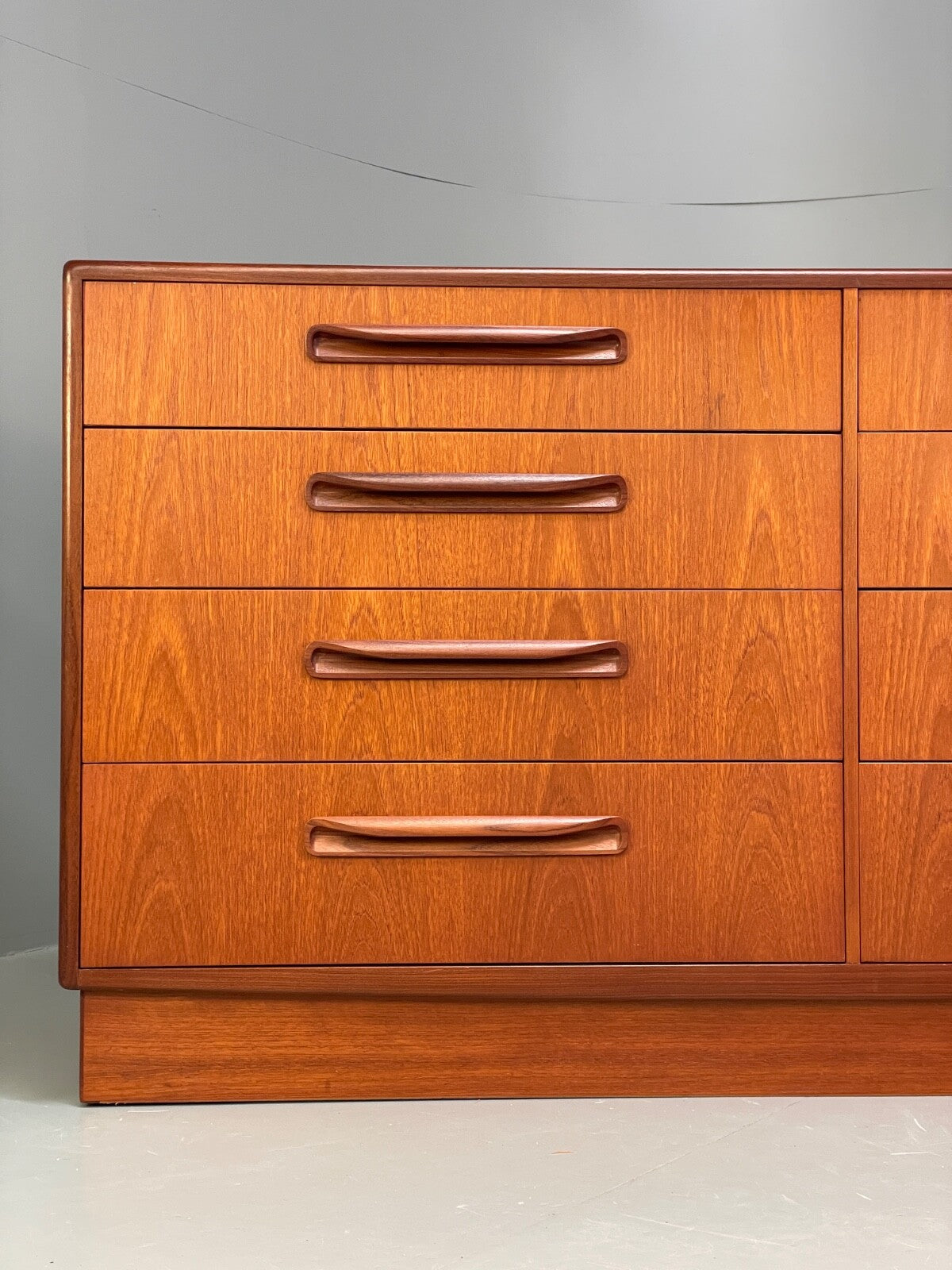 G Plan Fresco Teak Chest Of Drawers Vintage Retro Design 1960s EB9720 MWOO - UKDK FURNITURE
