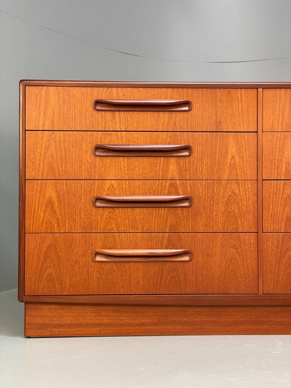 G Plan Fresco Teak Chest Of Drawers Vintage Retro Design 1960s EB9720 MWOO - UKDK FURNITURE