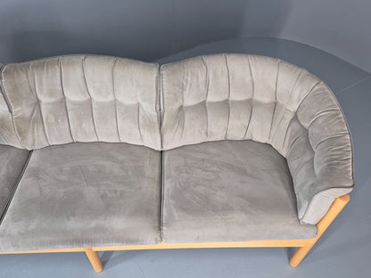 Vintage Three Seater Sofa 1980s Danish Nielaus Jeki Retro MCM EB11348 M3SS6