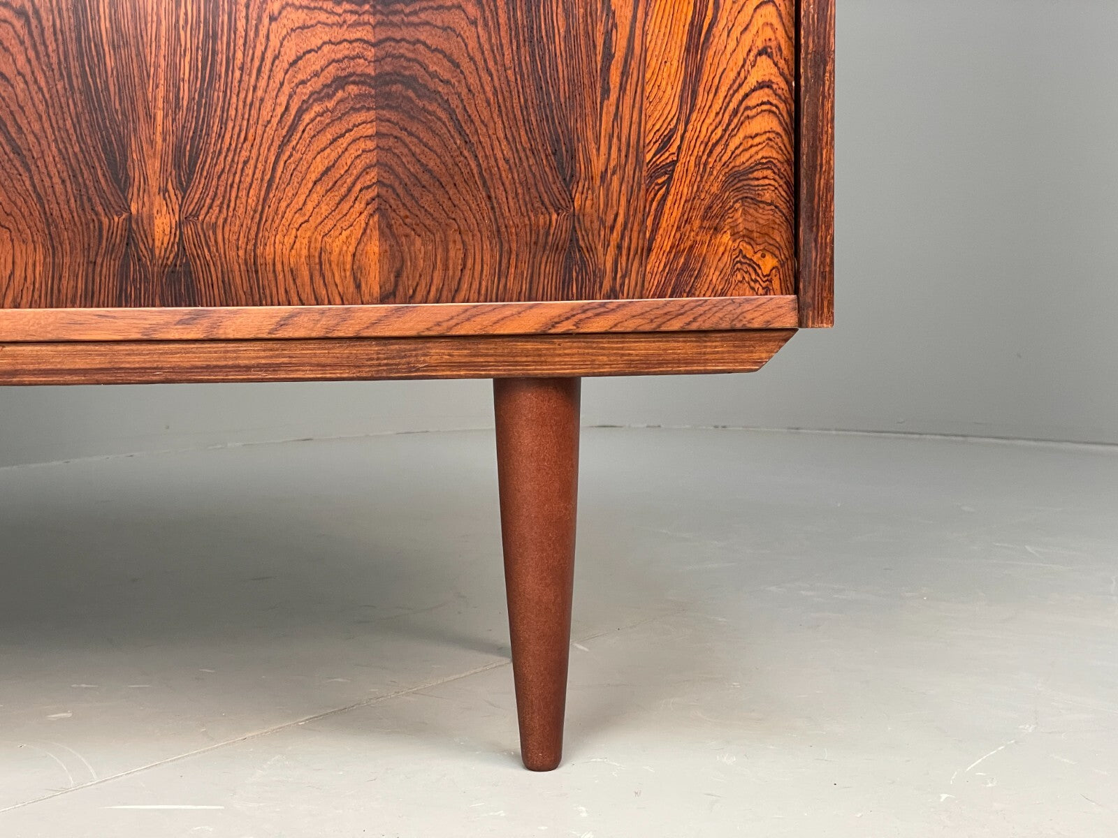 Vintage Danish Bookcase Drinks Cabinet Drop Door Torben B Nielsen EB8727 MWOO - UKDK FURNITURE