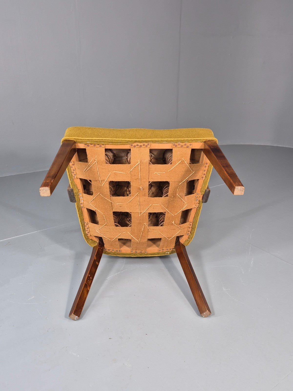 Vintage Mid Century Danish Lounge Chair High Back 1950s Retro EB11815 MNOR8