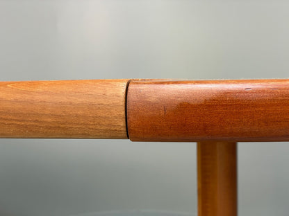 Teak Extending Round Dining Table Vintage Danish Skovby Retro 1970s EB9754 MWOO - UKDK FURNITURE