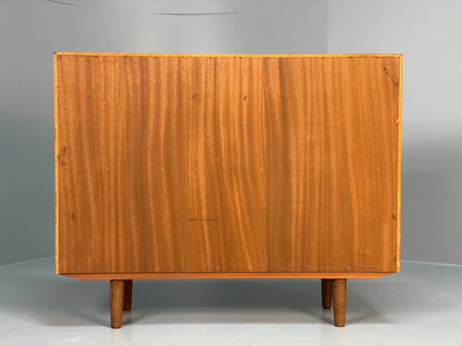 Vintage Danish Teak Bookcase By Svend Aage Rasmussen Glass Doors EB10942 MWOO13