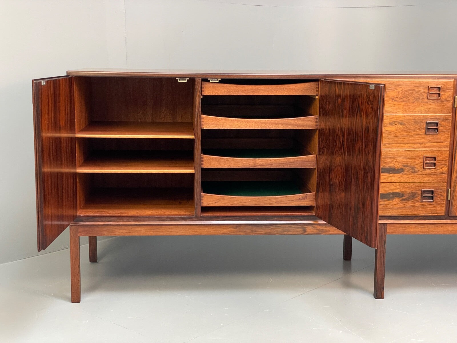 Mid Century Danish Sideboard Bernhard Petersen & Son Vintage Drawers EB9730 MWOO - UKDK FURNITURE