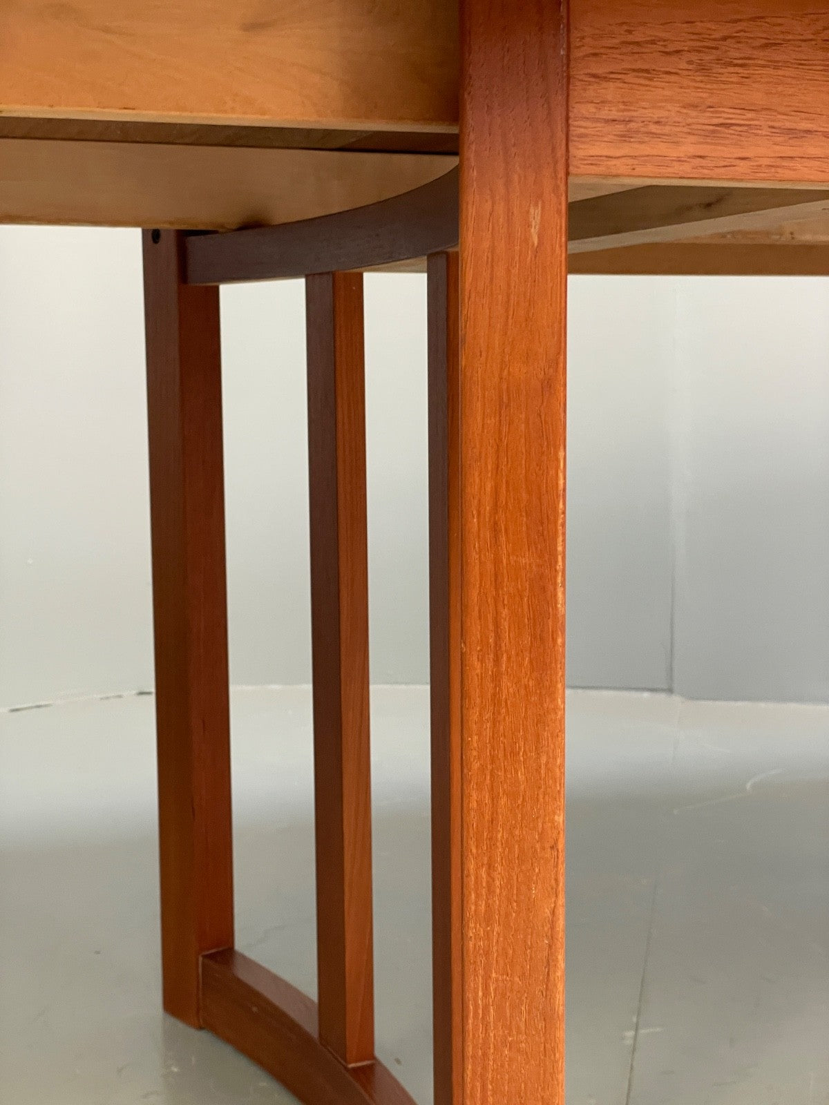 Vintage Teak Extending Dining Table By Troeds Sweden Retro EB10598 MWOO10