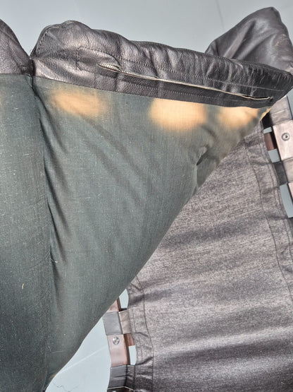 Vintage Farstrup Lounge Chair Danish Design 1970s Retro Leather MCM EB11320 MBEN15