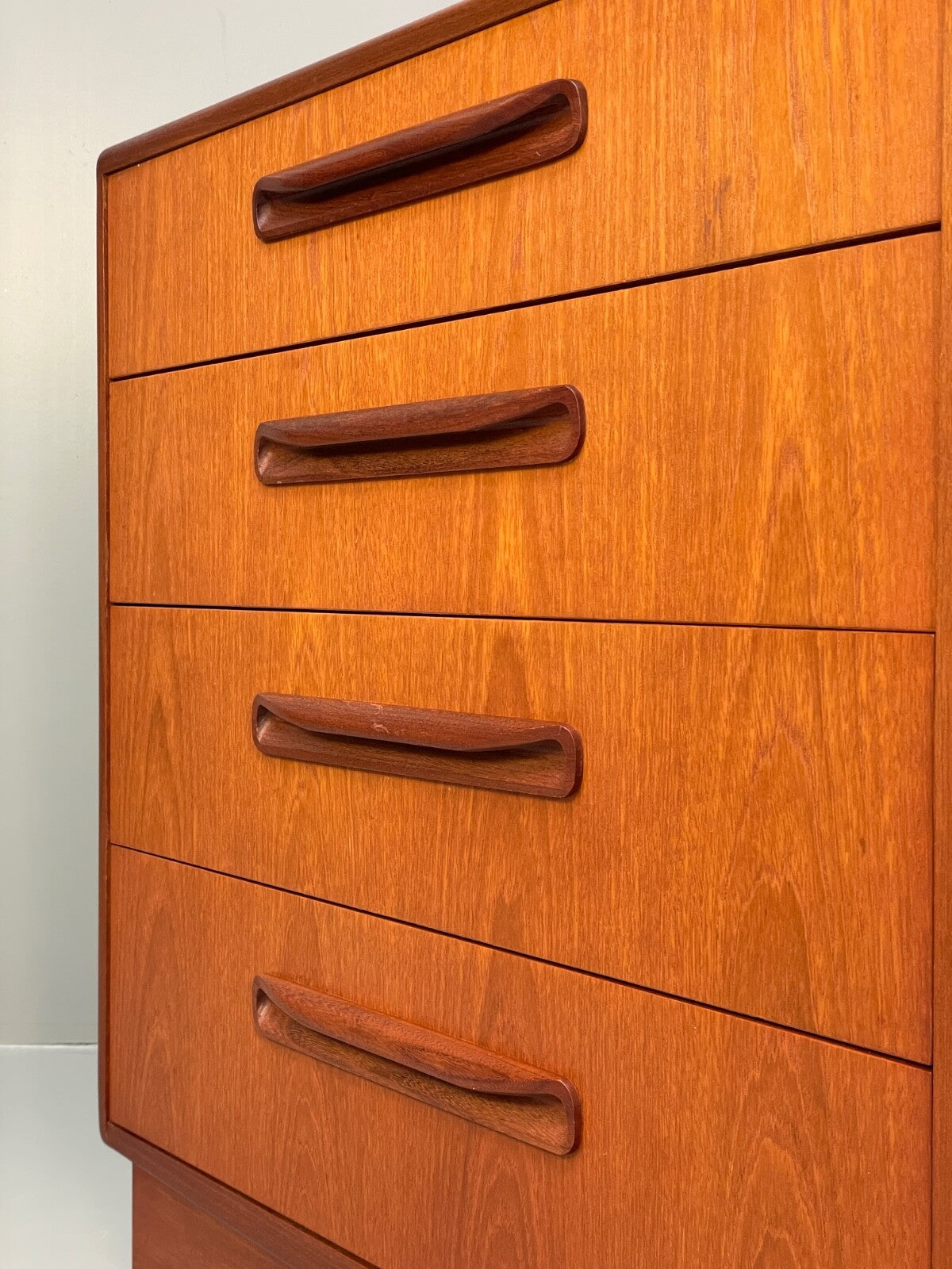 G Plan Fresco Teak Chest Of Drawers Vintage Retro Design 1960s EB9720 MWOO - UKDK FURNITURE