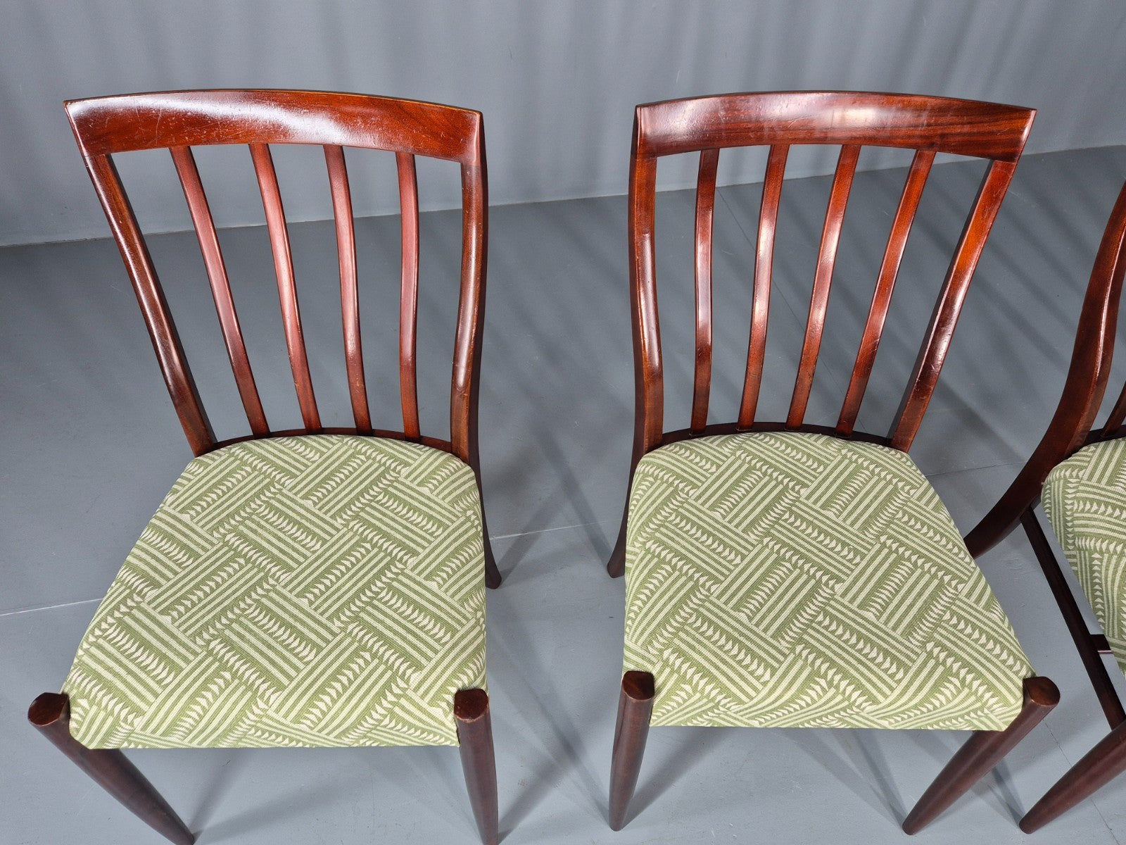 4 Vintage Dining Chairs 1960s Retro Greaves and Thomas New Seats  EB11924 MDIN2