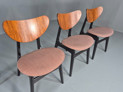 4 Librenza G Plan Dining Chairs New Upholstery 1950s Retro MCM EB11821 MDIN3