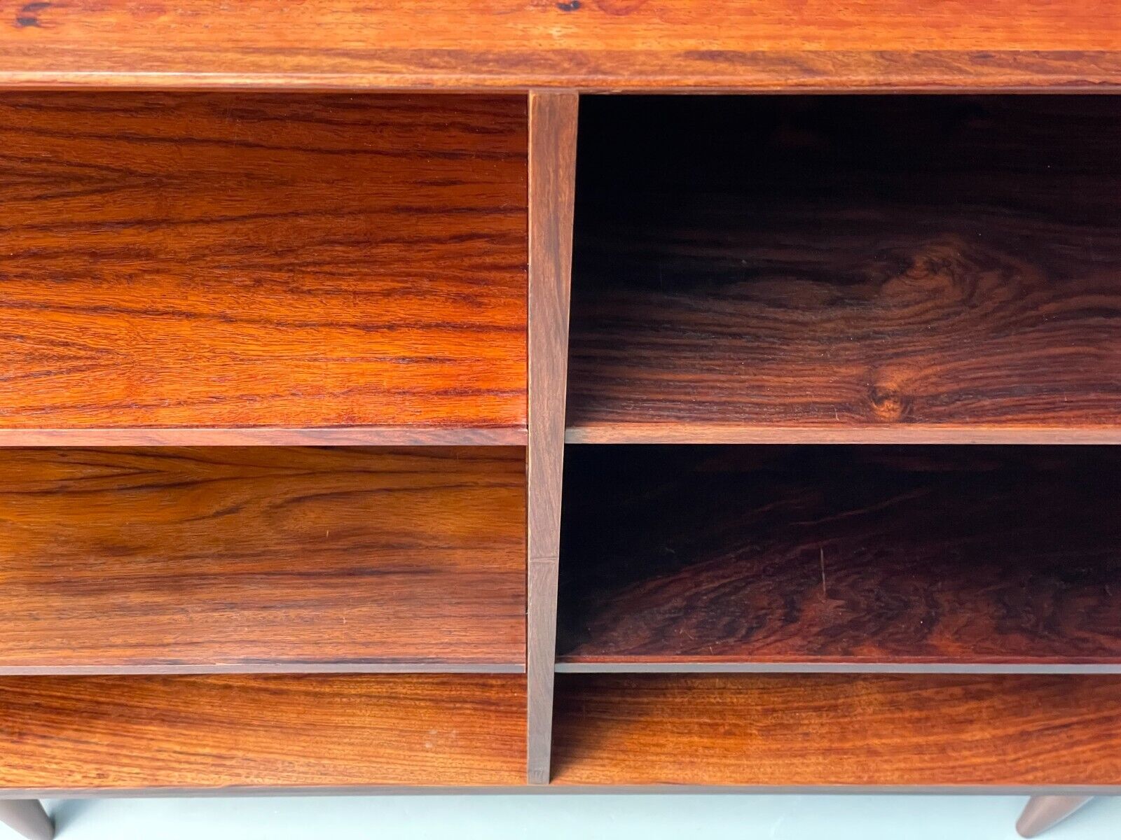 Vintage Danish Mid Century Bookcase By Brouer Adjustable Shelves EB8104 MWOO - UKDK FURNITURE