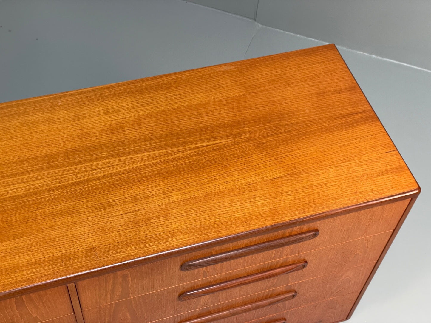 G Plan Fresco Teak Chest Of Drawers Vintage Retro Design 1960s EB9720 MWOO - UKDK FURNITURE
