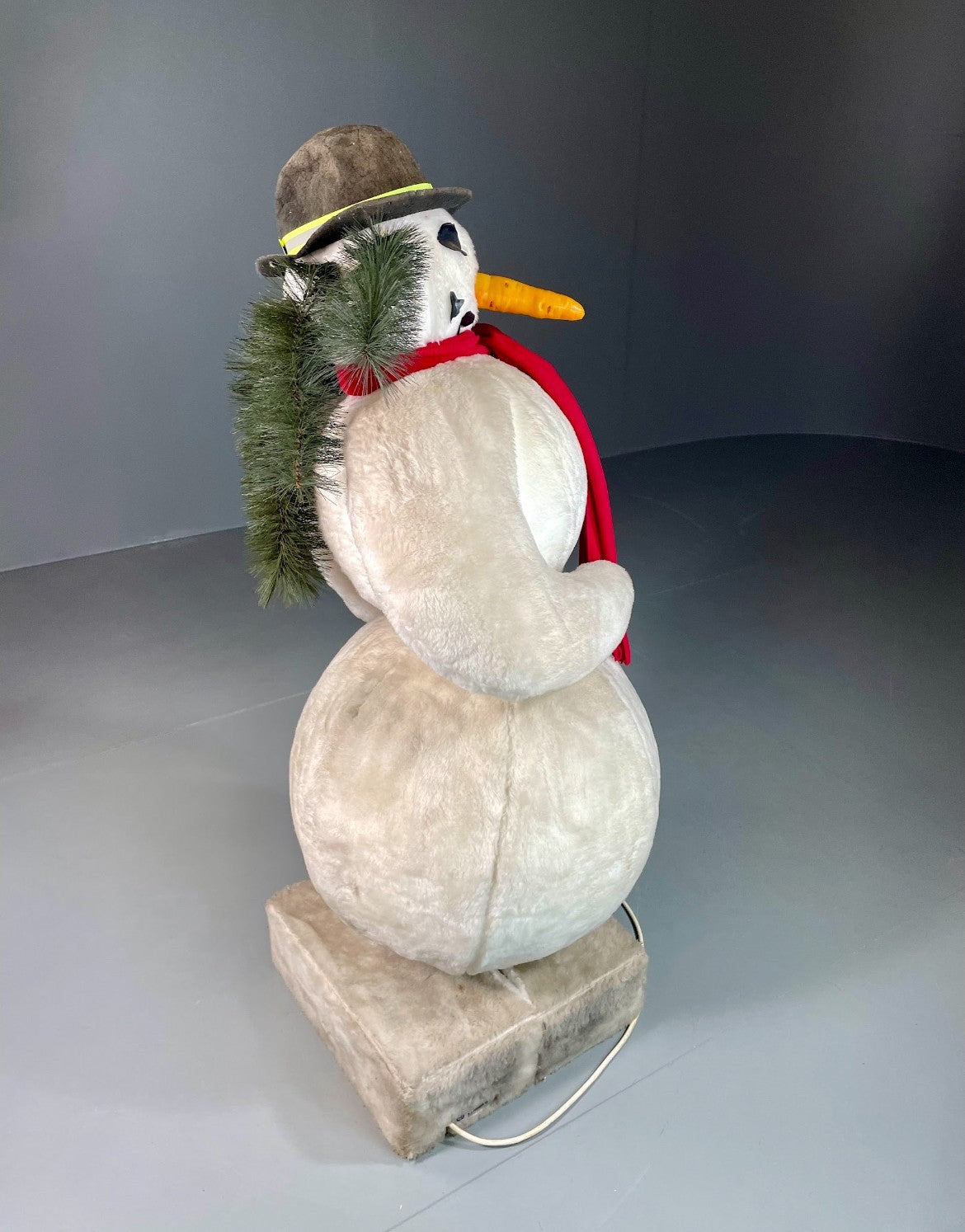 Animatronic Dancing Snowman Shop Display Vintage Danish 1970s EB6099 MWOO7