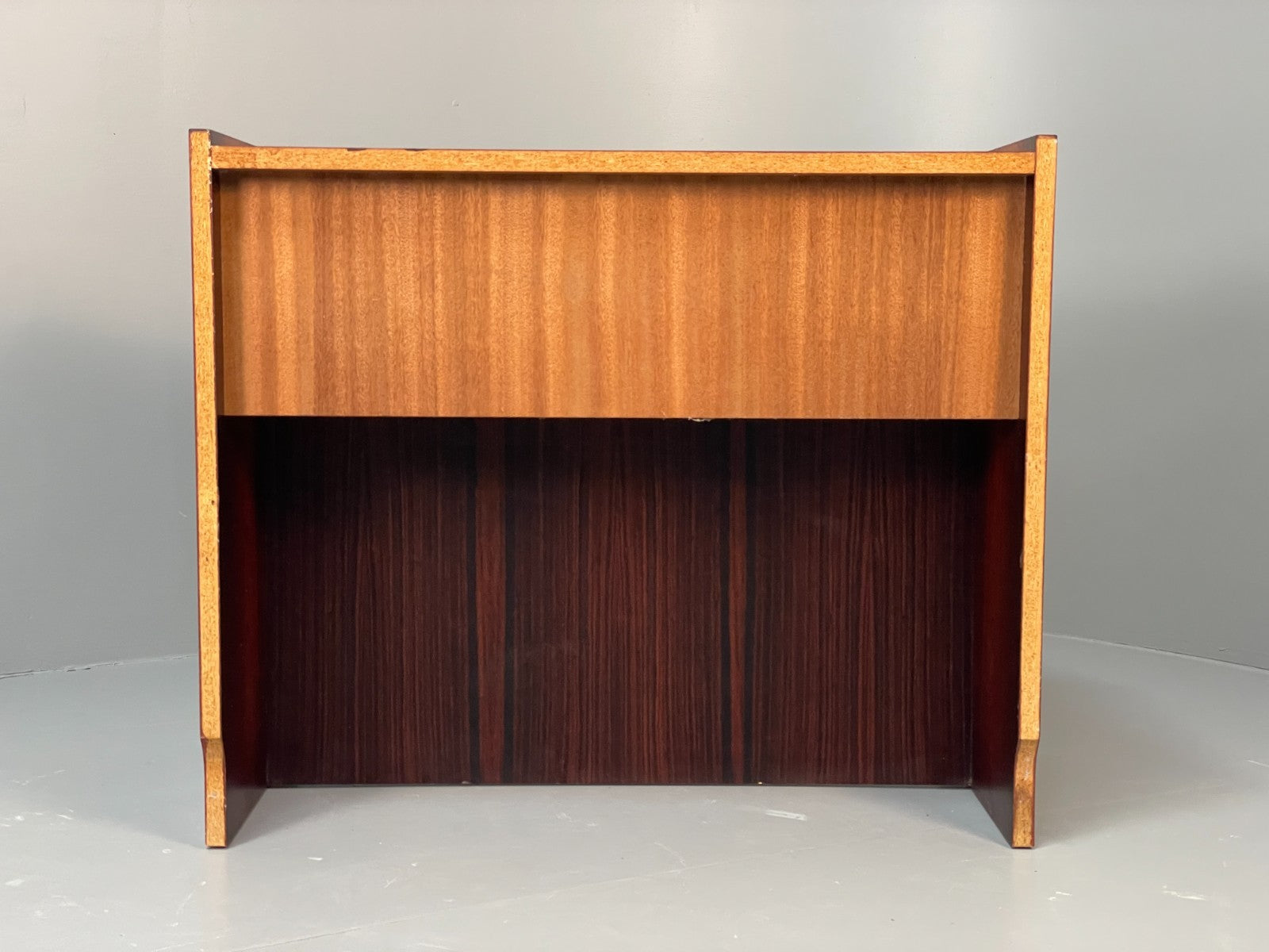 Vintage Compact Dressing Table 1970s Danish Retro Mirrored Storage EB10837 MWOO17