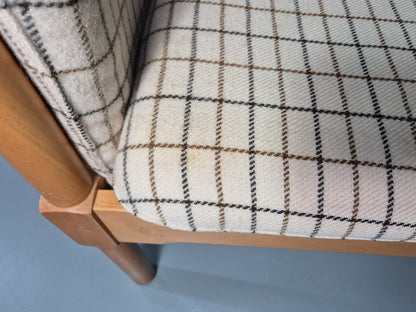 Vintage Danish Three Seater Settee Eric Jorgensen Design 1970s MCM EB11361 M3SS14