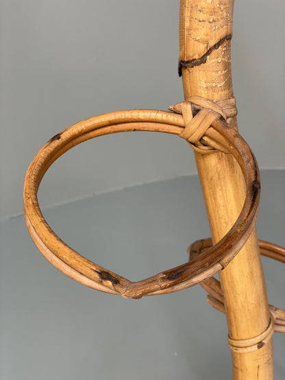 Vintage Bamboo Plant Stand Retro Design EB9764 MWOO - UKDK FURNITURE