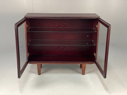 Vintage Oak Glazed Bookcase By Beaver & Tapley Dark Stained EB11499 MWOO1