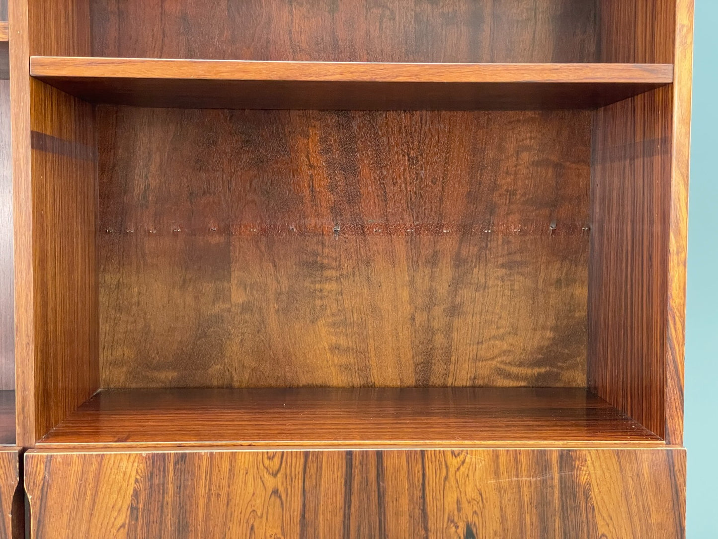 Vintage Danish Mid Century Large Adjustable Shelving Storage Unit EB8842 MWOO - UKDK FURNITURE