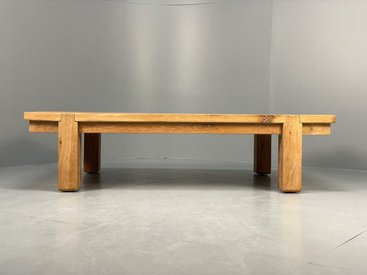 Solid Oak Coffee Table Japanese Style By Ludwik Styl Modern EB10878 MWOO1