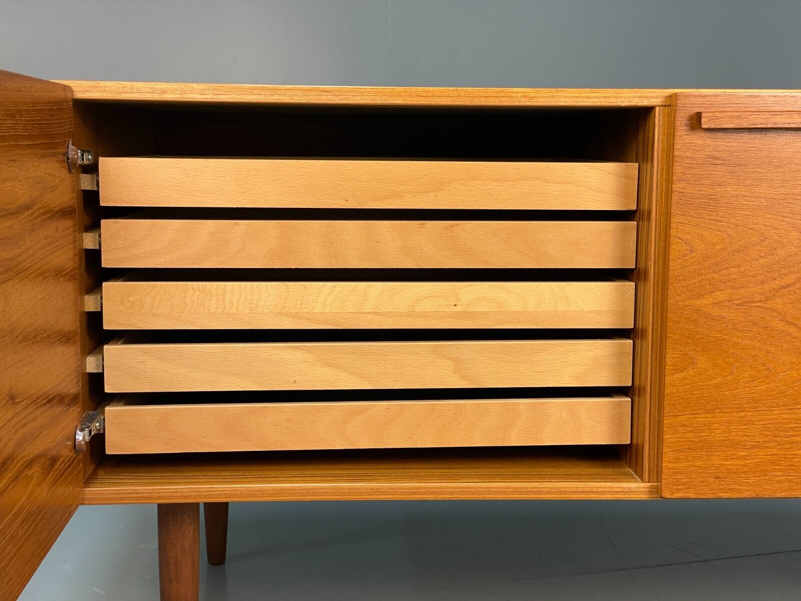 Midcentury Danish Teak Cabinet By Ib Kofod Larsen Vintage Storage EB8659 MWOO - UKDK FURNITURE