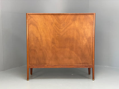 Vintage 1950s Chest Of Drawers Jewelery Display Brass Mahogany EB9761 MWOO - UKDK FURNITURE