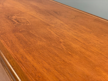 Vintage 1970s Teak Sideboard By William Lawrence Shelving Drawers EB10235 MWOO23