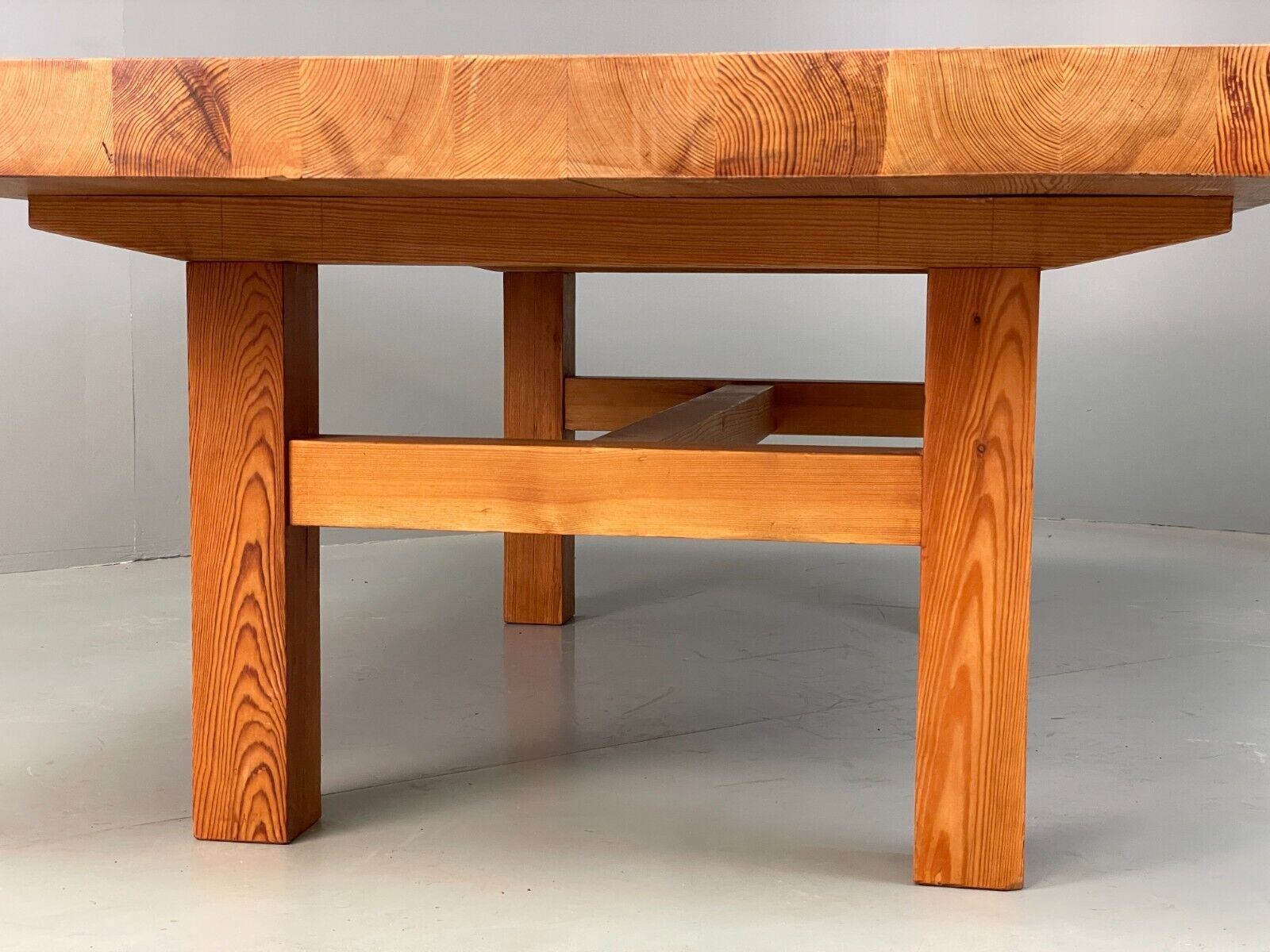 Large Solid Pine Coffee Table Scandinavian Design EB7551 MWOO - UKDK FURNITURE