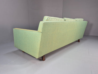 Vintage Swedish Dux Green 3 Seat Sofa 1960s Retro Mid Century EB7747 M3SS - UKDK FURNITURE